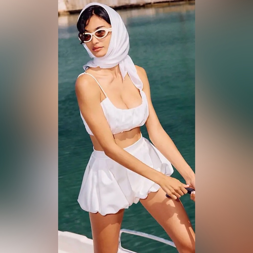 DELFI Dulci top in Cream